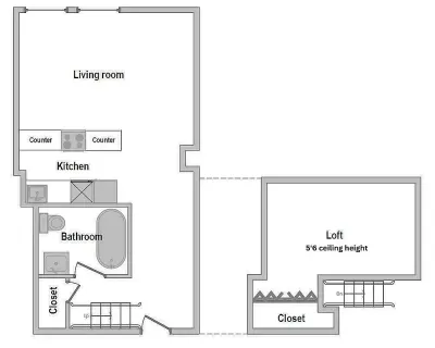 $575,000 | 350 East 62nd Street, Unit 3J | Lenox Hill
