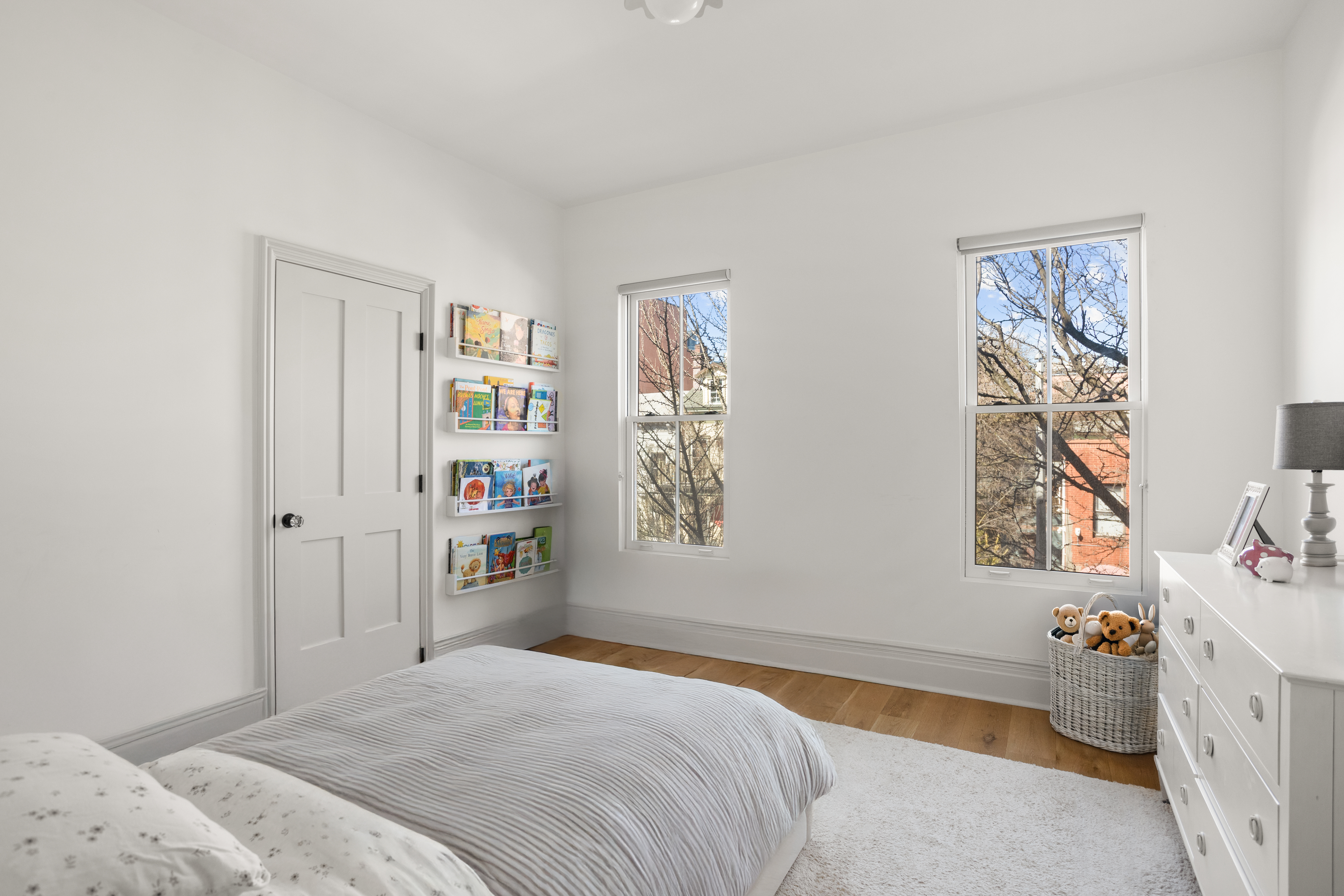 146 1/2 Java Street Brooklyn, NY 11222 - Photo 14 of 23 a bedroom with a bed and a window