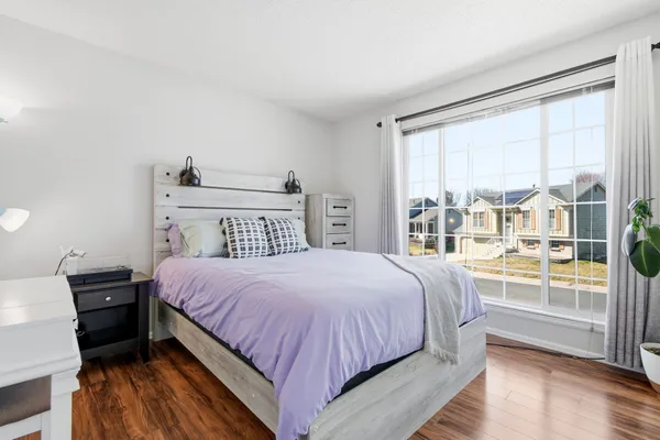 a view of a chairs and table on the deck