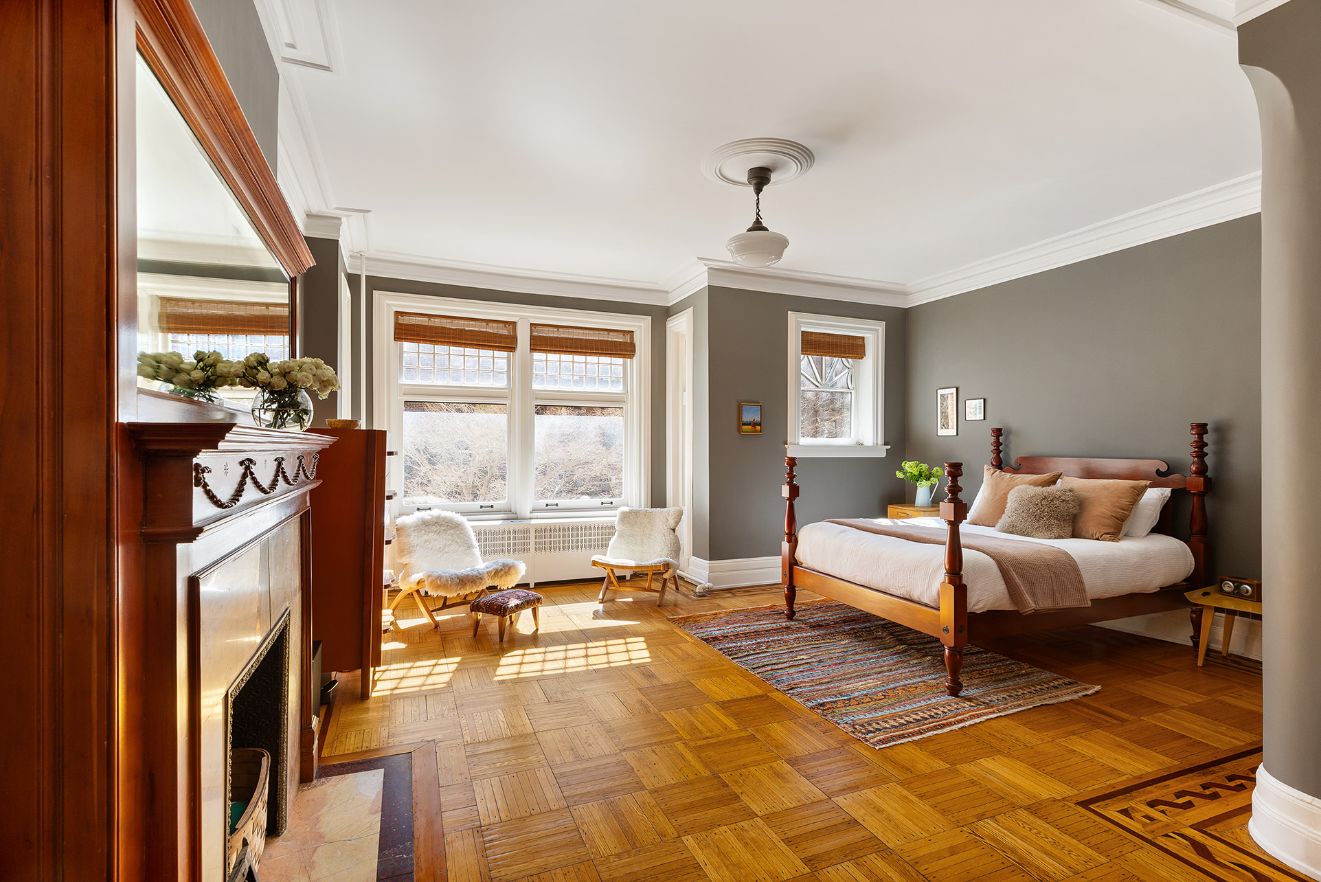 323 Garfield Place Brooklyn, NY 11215 - Photo 6 of 14 a living room with furniture and a large window