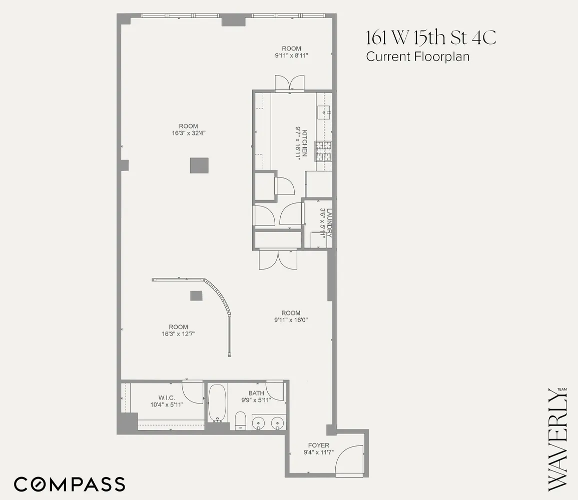 $1,725,000 | 161 West 15th Street, Unit 4C | Chelsea