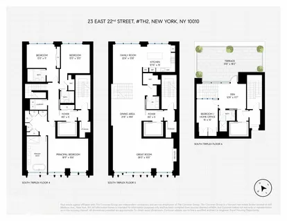 $10,500,000 | 23 East 22nd Street, Unit TH2 | Flatiron
