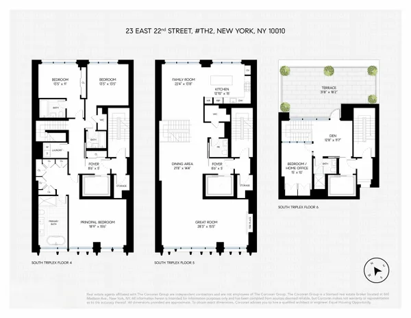 $10,500,000 | 23 East 22nd Street, Unit TH2 | Flatiron