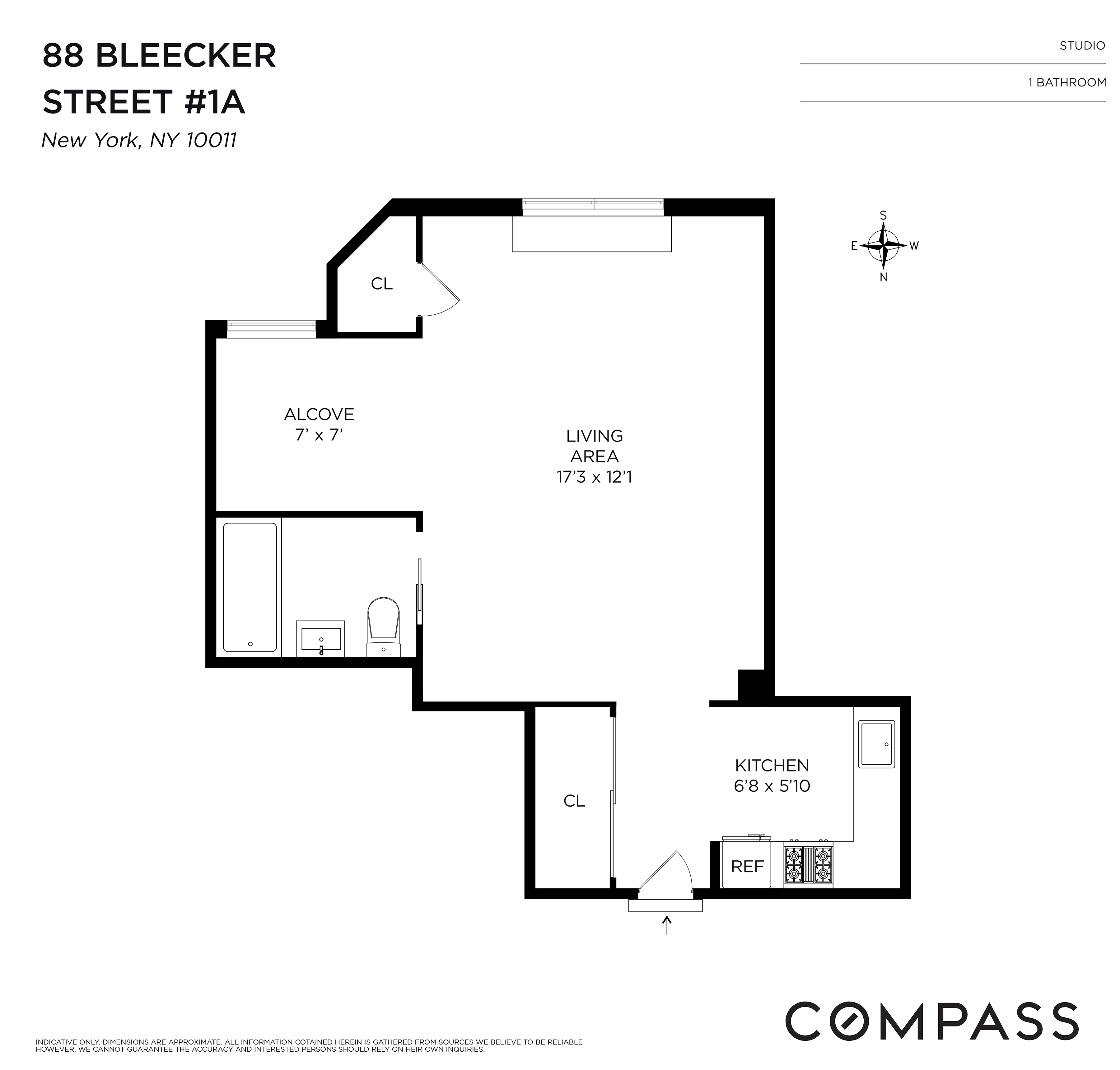 88 Bleecker Street, Unit 1A Manhattan, NY 10012 - Photo 8 of 8