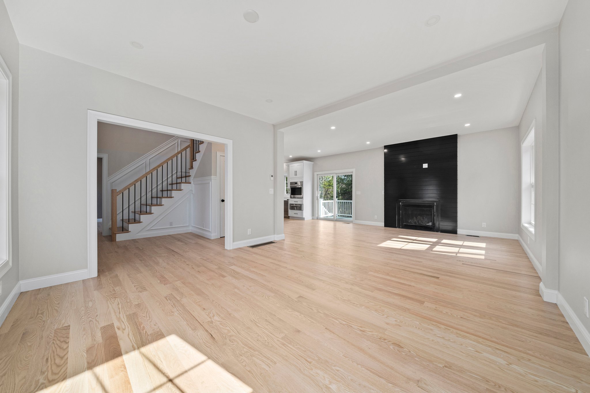 3 Everendon Road Canton, MA 02021 - Photo 13 of 35 a view of an empty room with wooden floor and a window
