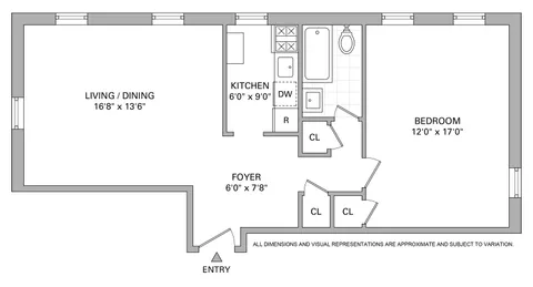 $350,000 | 1710 Avenue H, Unit D6 | Midwood