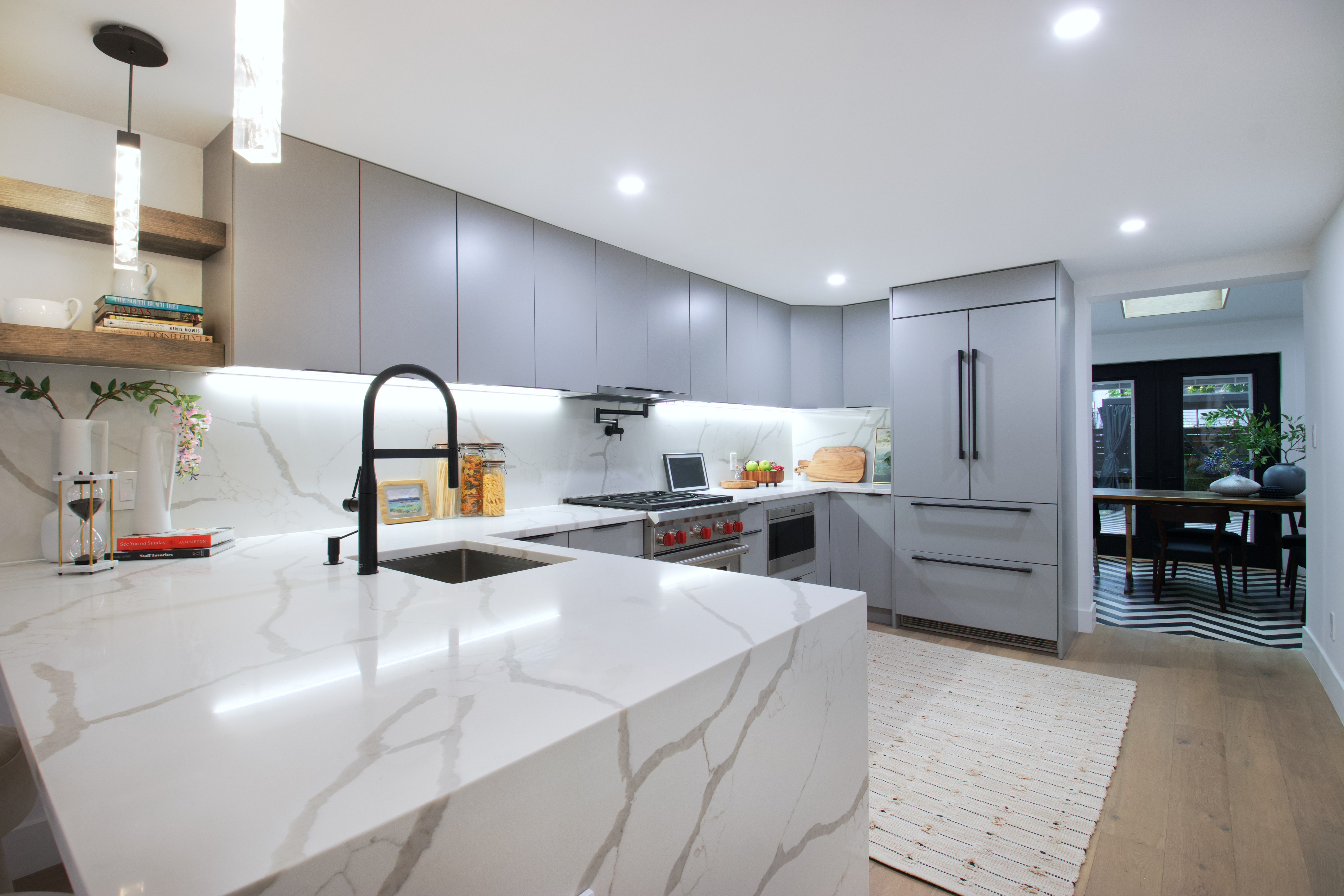 255 Macon Street Brooklyn, NY 11216 - Photo 4 of 36 a kitchen with counter top space cabinets and appliances