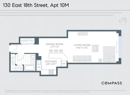 $599,000 | 130 East 18th Street, Unit 10M | Gramercy