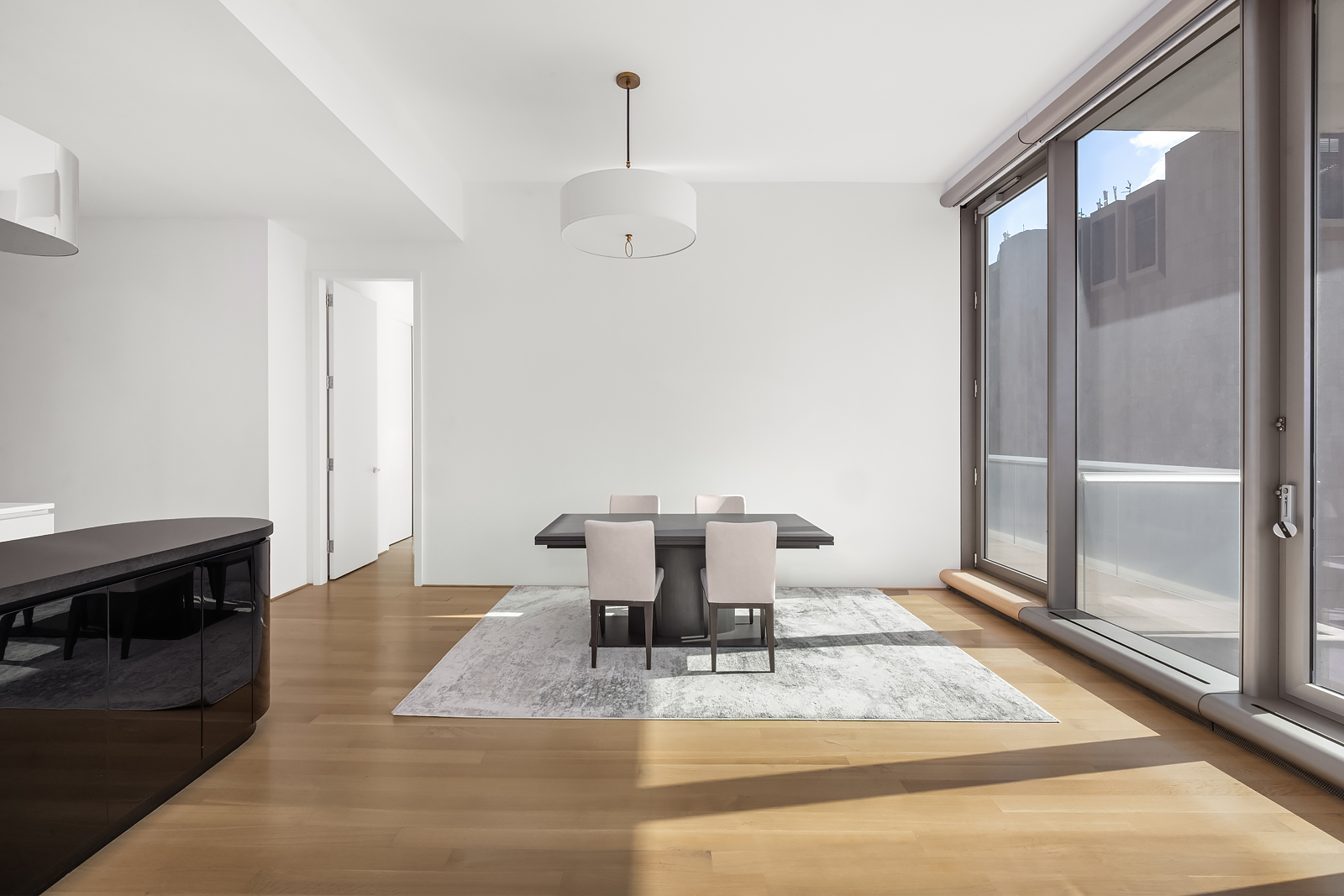 56 Leonard Street, Unit 39BEAST Manhattan, NY 10013 - Photo 3 of 18 a view of a dining room with furniture