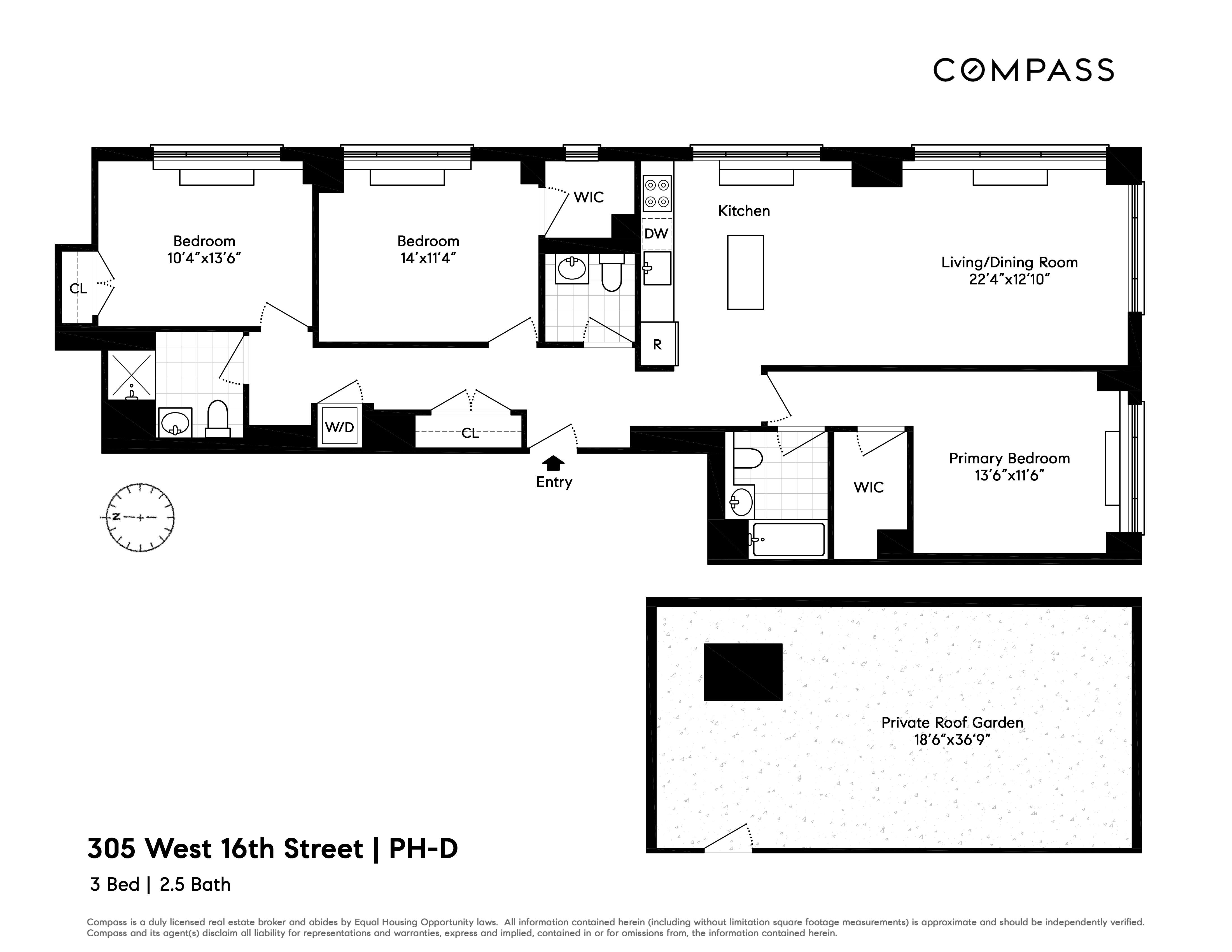 305 West 16th Street, Unit PHD Manhattan, NY 10011 - Photo 12 of 12 unknown