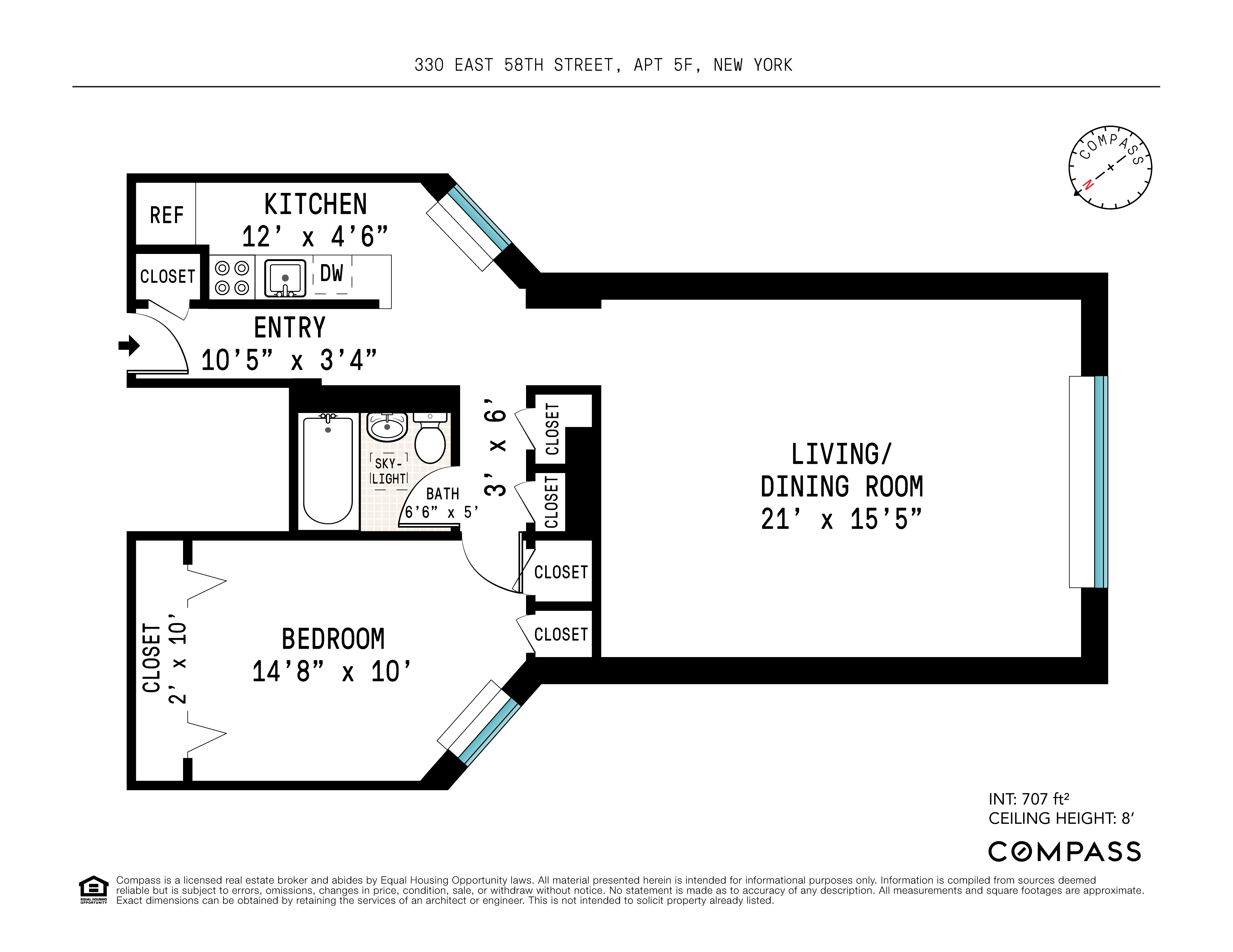 330 East 58th Street, Unit 5F Manhattan, NY 10022 - Photo 9 of 10