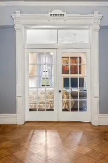 a view of front door