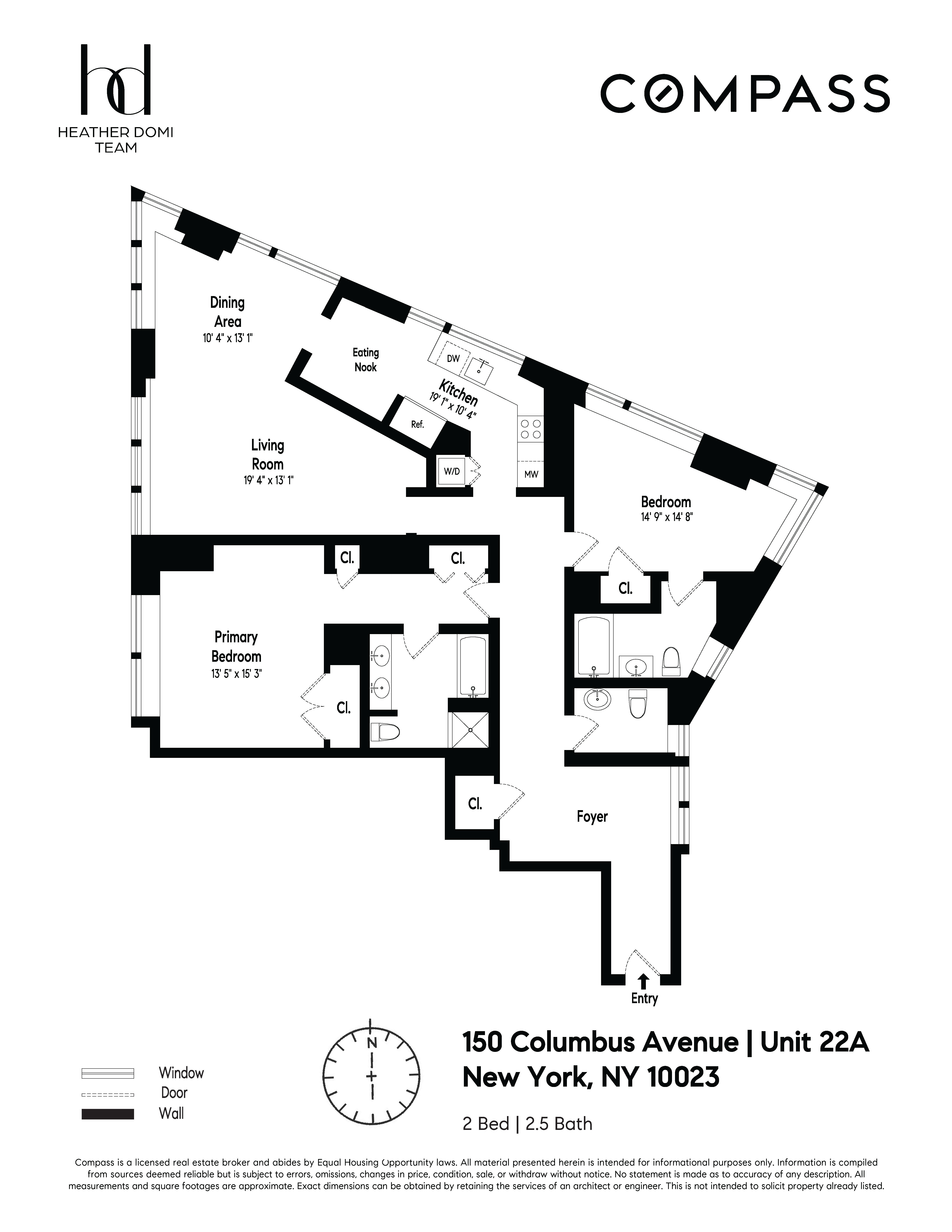 150 Columbus Avenue, Unit 22A Manhattan, NY 10023 - Photo 23 of 23 unknown