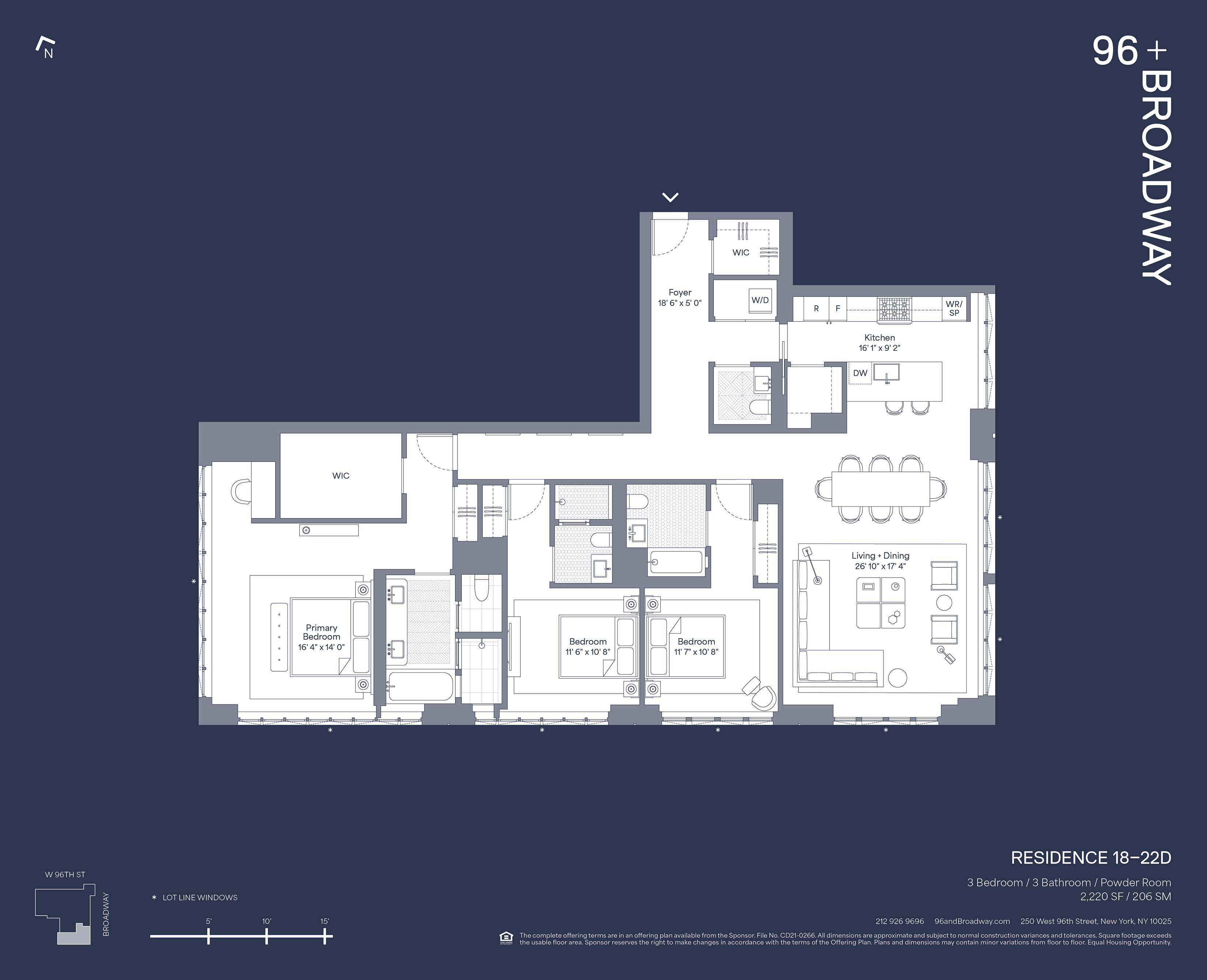 250 West 96th Street, Unit 20D Manhattan, NY 10025 - Photo 34 of 34 a picture of a open kitchen with a stove