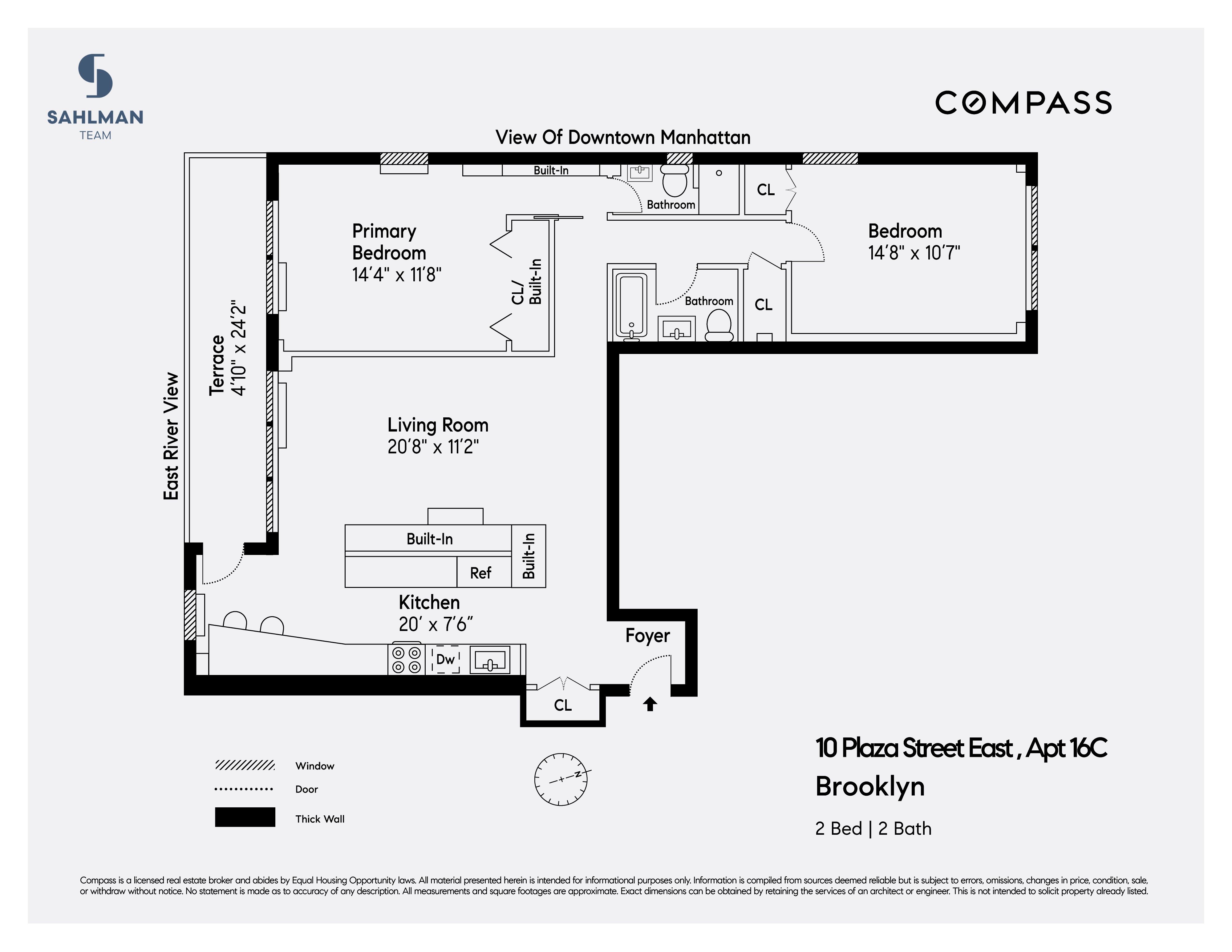 10 Plaza Street East, Unit 16C Brooklyn, NY 11238 - Photo 6 of 6 a picture of a park