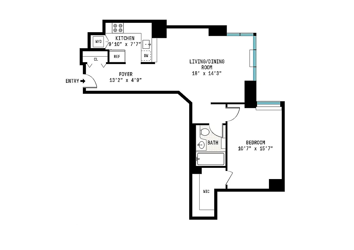 200 Riverside Boulevard, Unit 15F Manhattan, NY 10069 - Photo 12 of 12