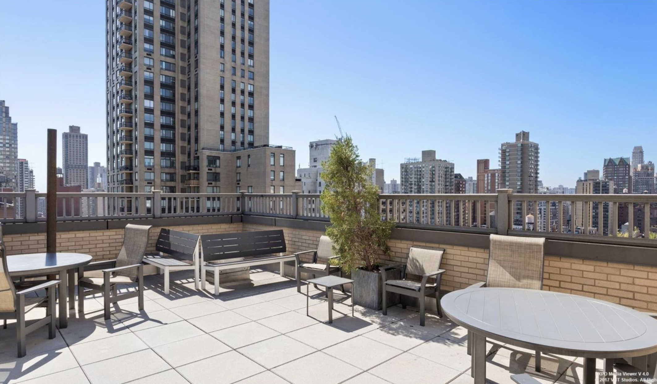 150 East 85th Street, Unit 5F Manhattan, NY 10028 - Photo 8 of 9 a view of a chairs and table in patio