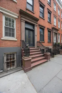 a front view of a house with windows