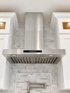 a close up view of a fireplace