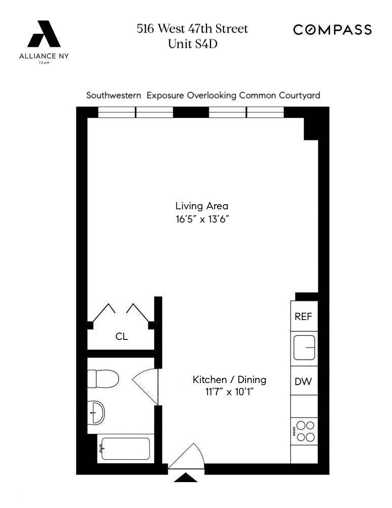 516 West 47th Street, Unit S4D Manhattan, NY 10036 - Photo 10 of 10