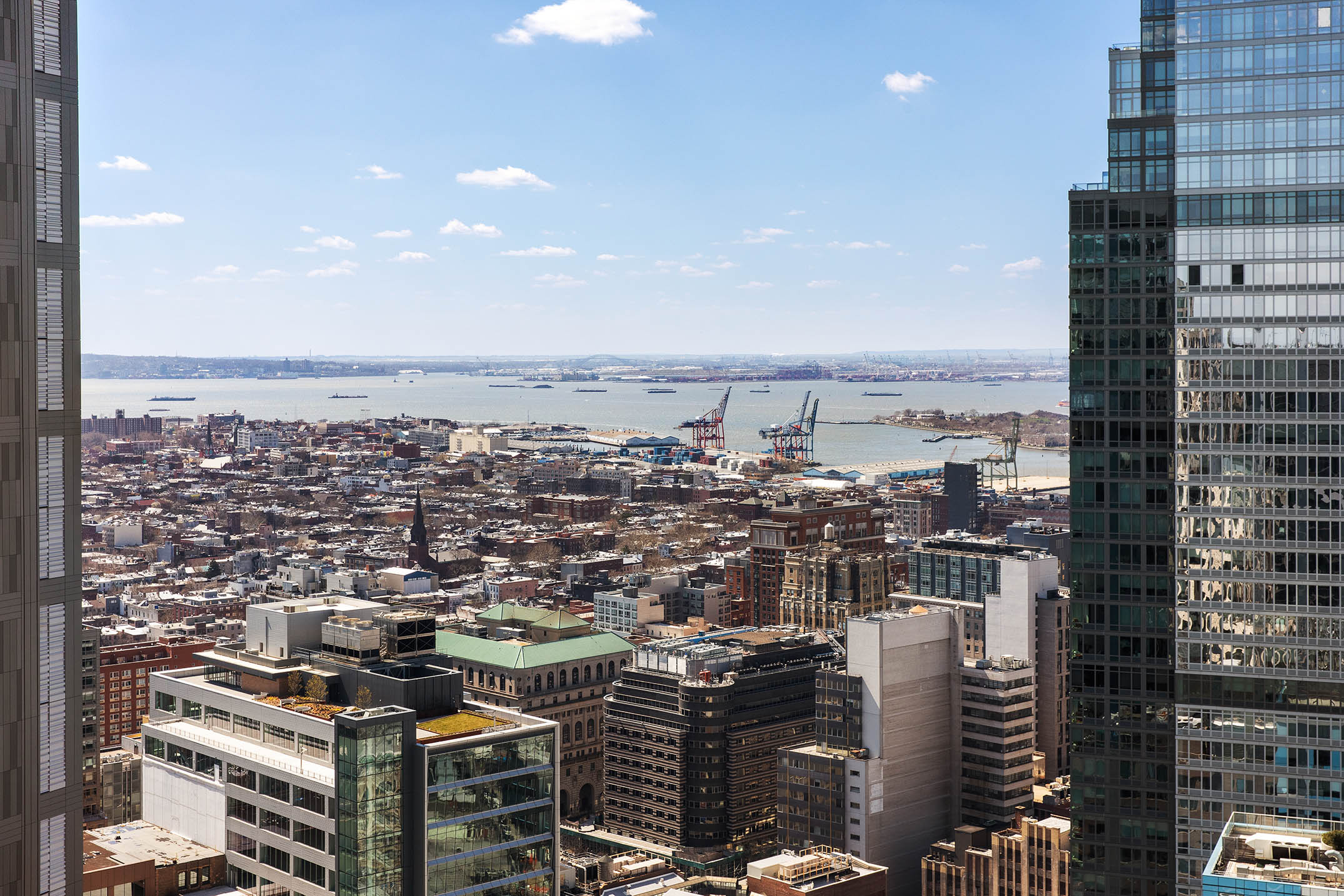 1 City Point, Unit 43H Brooklyn, NY 11201 - Photo 6 of 19 a city view with tall buildings