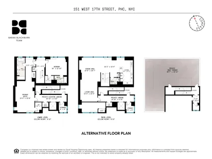 $4,500,000 | 151 West 17th Street, Unit PHC | Chelsea