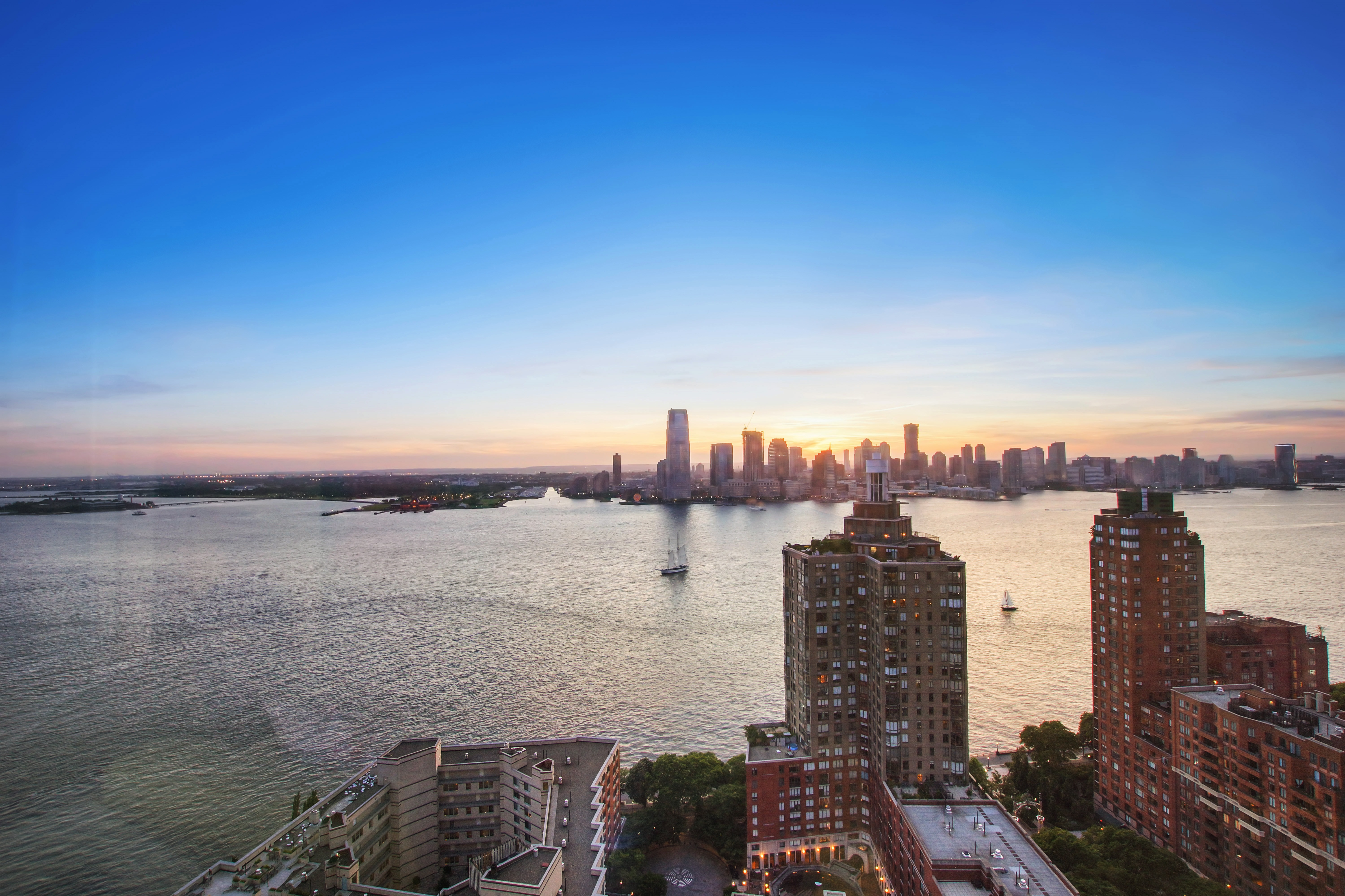 200 Rector Place, Unit 37J Manhattan, NY 10280 - Photo 10 of 12 a view of a lake and outdoor space
