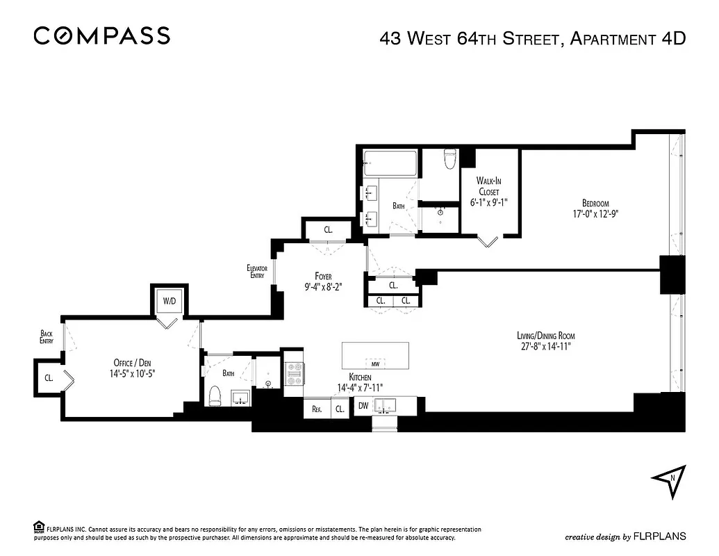 43 West 64th Street, Unit 4D Manhattan, NY 10023 - Photo 11 of 11 a picture of a park