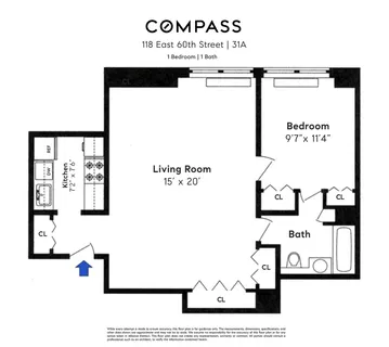 $550,000 | 118 East 60th Street, Unit 31A | Lenox Hill
