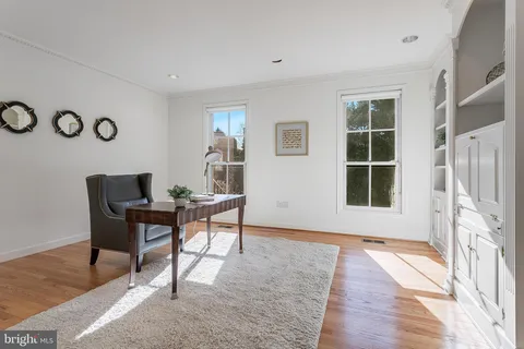 a view of white cabinets