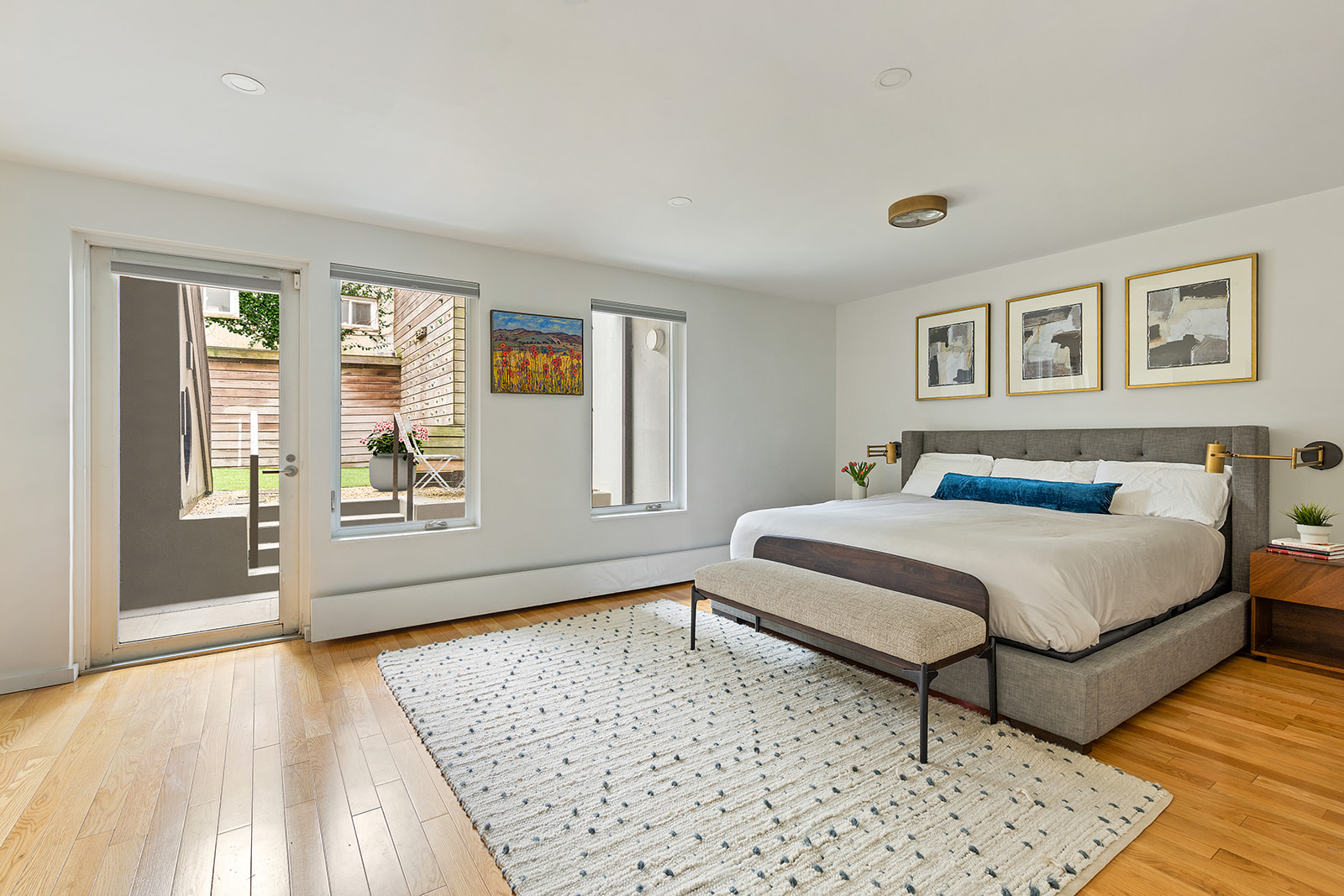 115 3rd Street, Unit 1 Brooklyn, NY 11231 - Photo 5 of 13 a spacious bedroom with a bed and a window