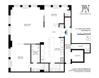 $1,550,000 | 241 West 36th Street, Unit 7R | Fashion District