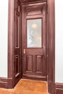 a view of front door