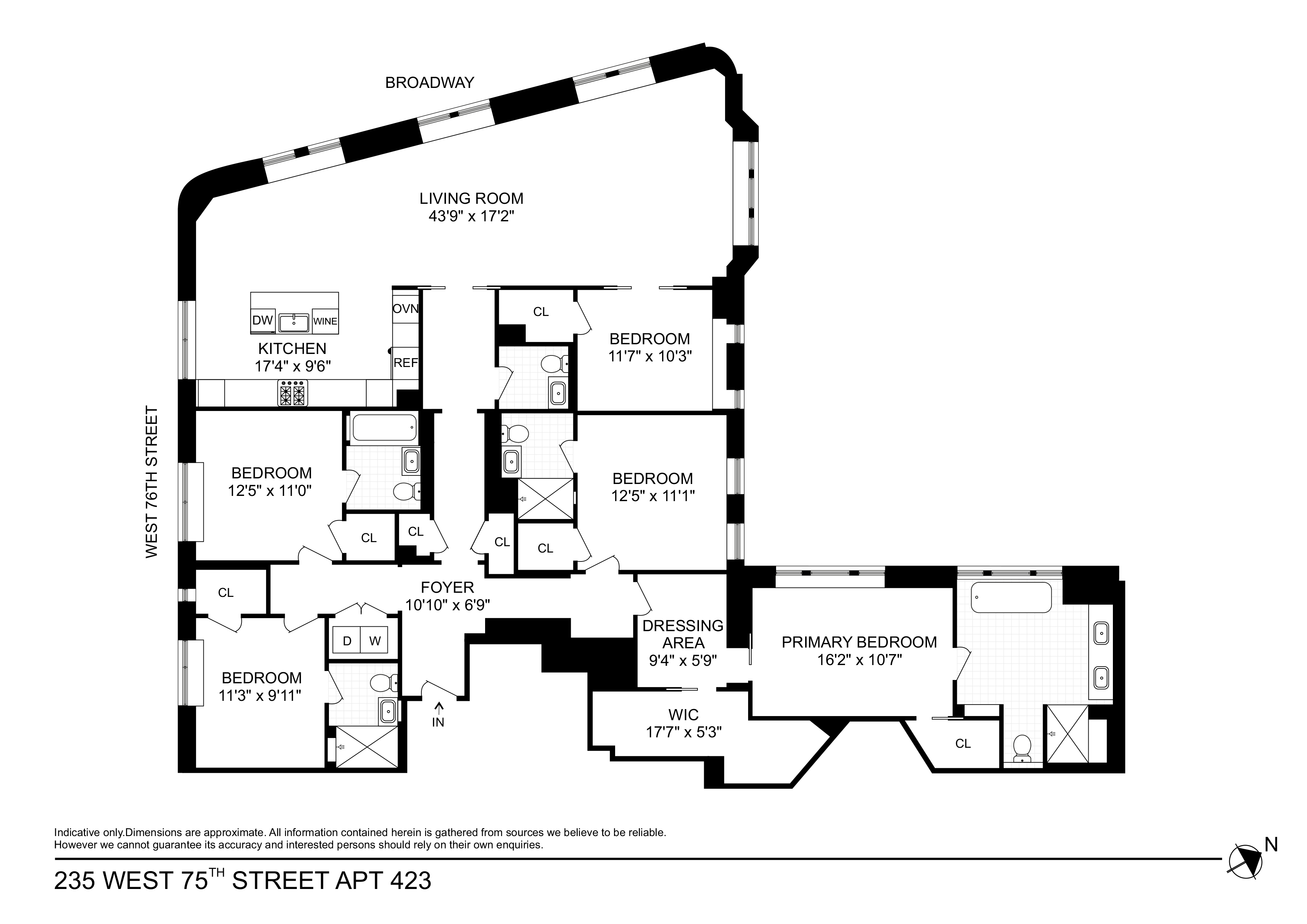 235 West 75th Street 423 Upper West Side New York NY 10023