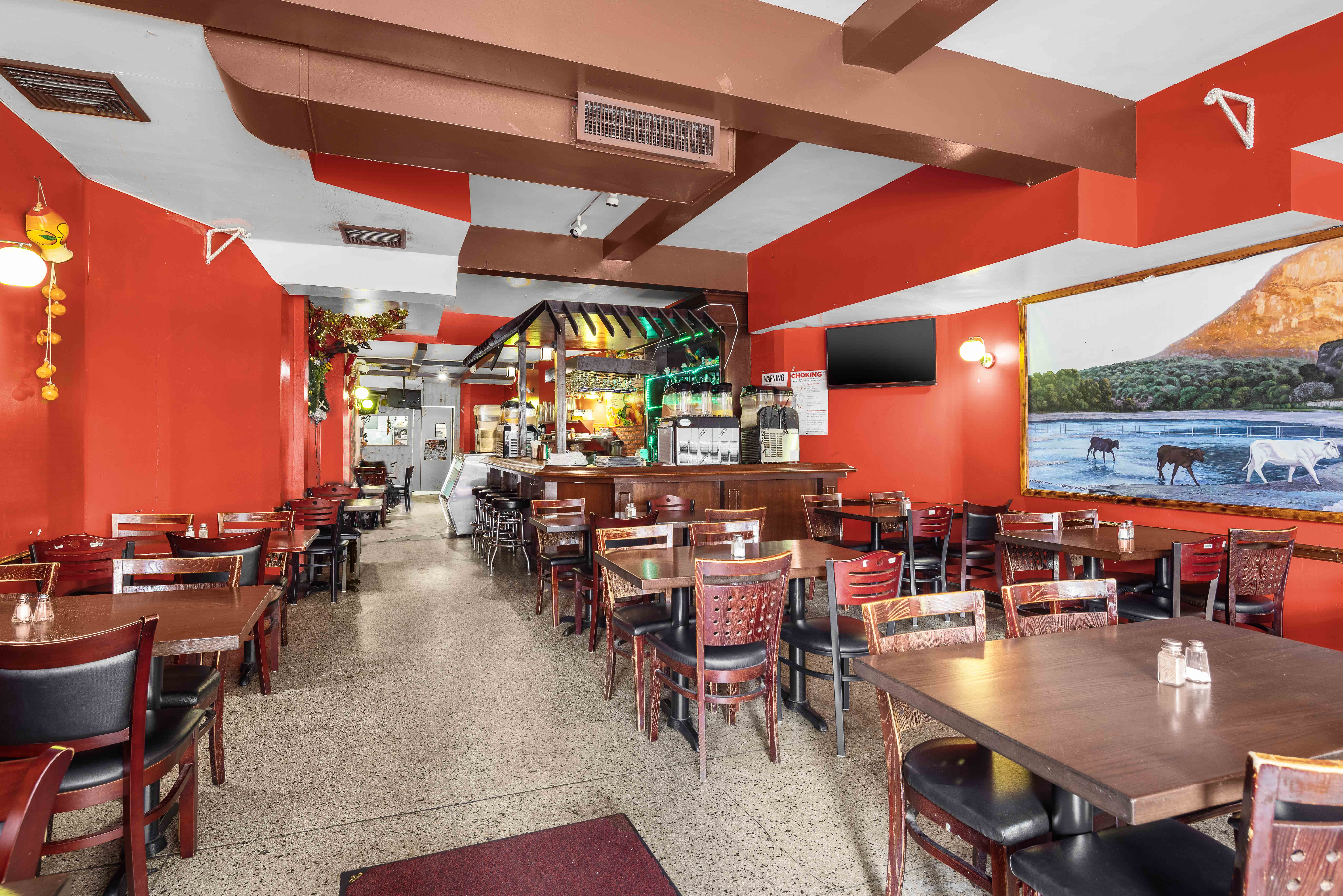 2049 2nd Avenue Manhattan, NY 10029 - Photo 16 of 18 a outdoor space with lots of table and chairs