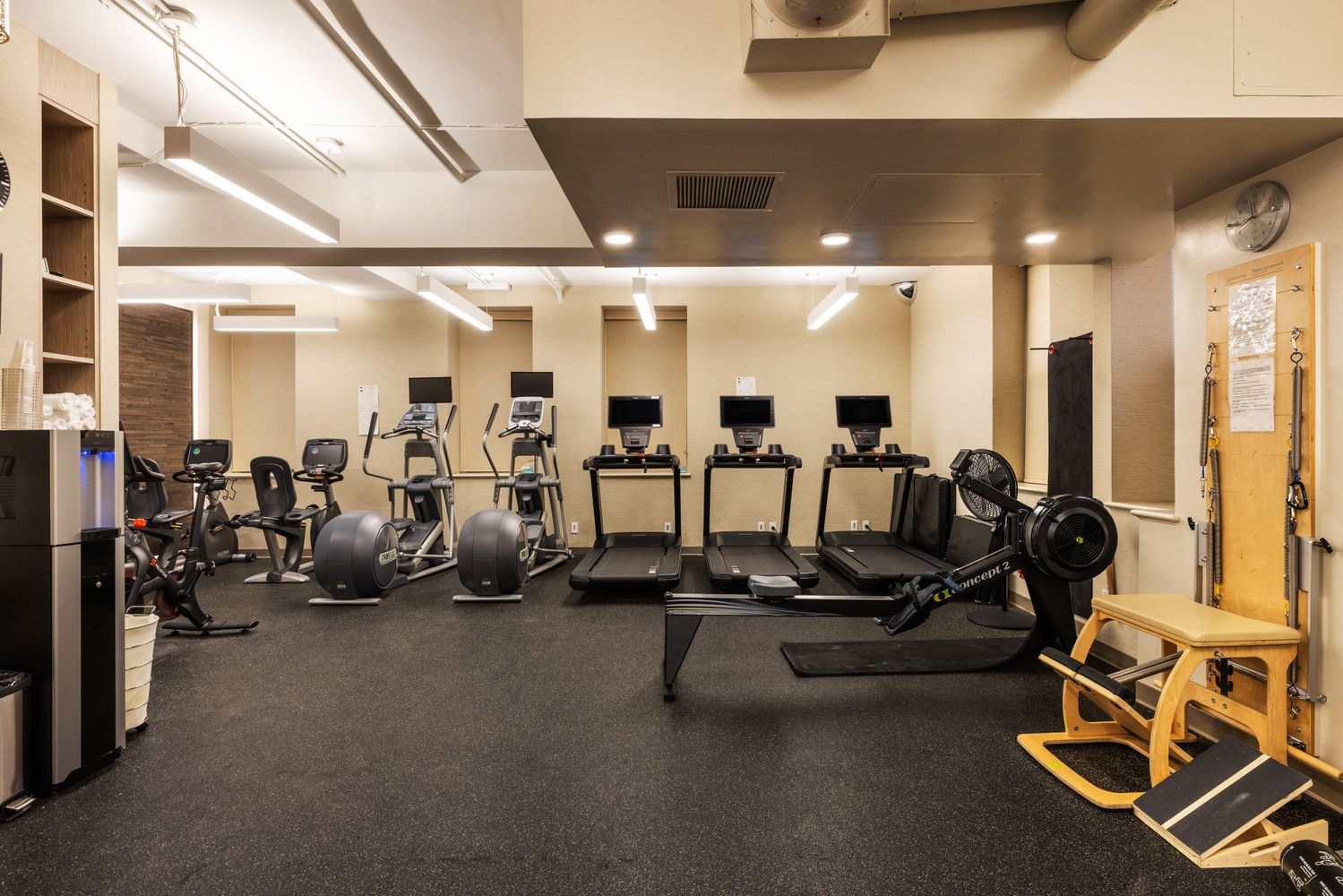875 Park Avenue, Unit 11C Manhattan, NY 10075 - Photo 22 of 25 a view of a room with gym equipment