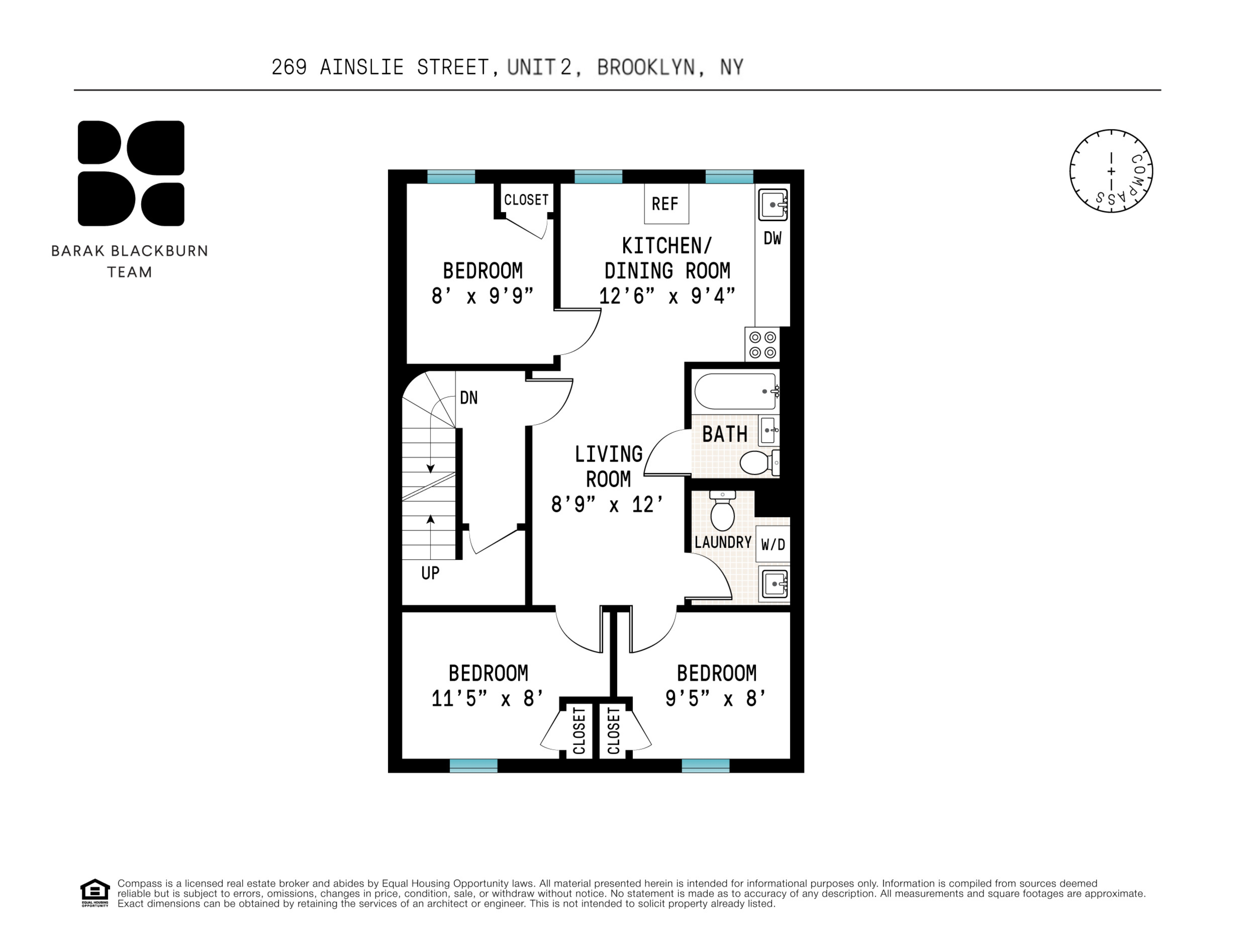 269 Ainslie Street, Unit 2 Brooklyn, NY 11211 - Photo 11 of 11 a picture of a book and a white wall