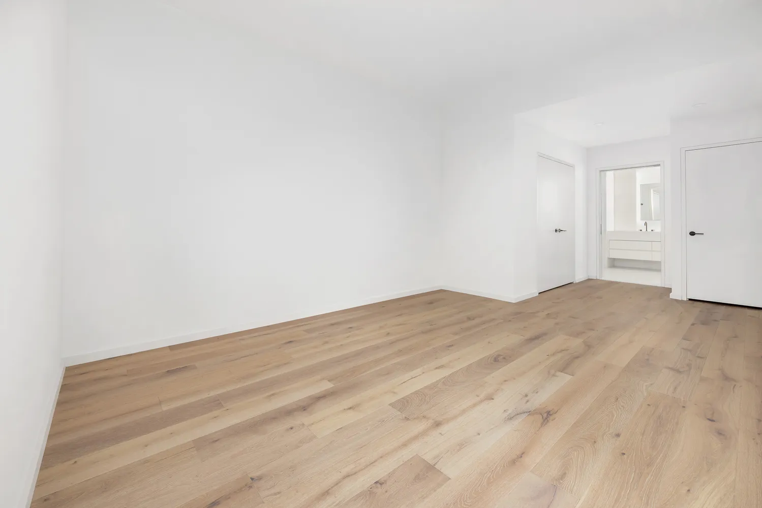 a view of empty room