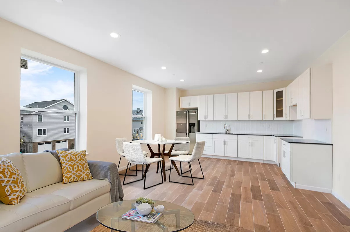 4015 Atlantic Avenue Brooklyn, NY 11224 - Photo 2 of 14 a living room with furniture and wooden floor