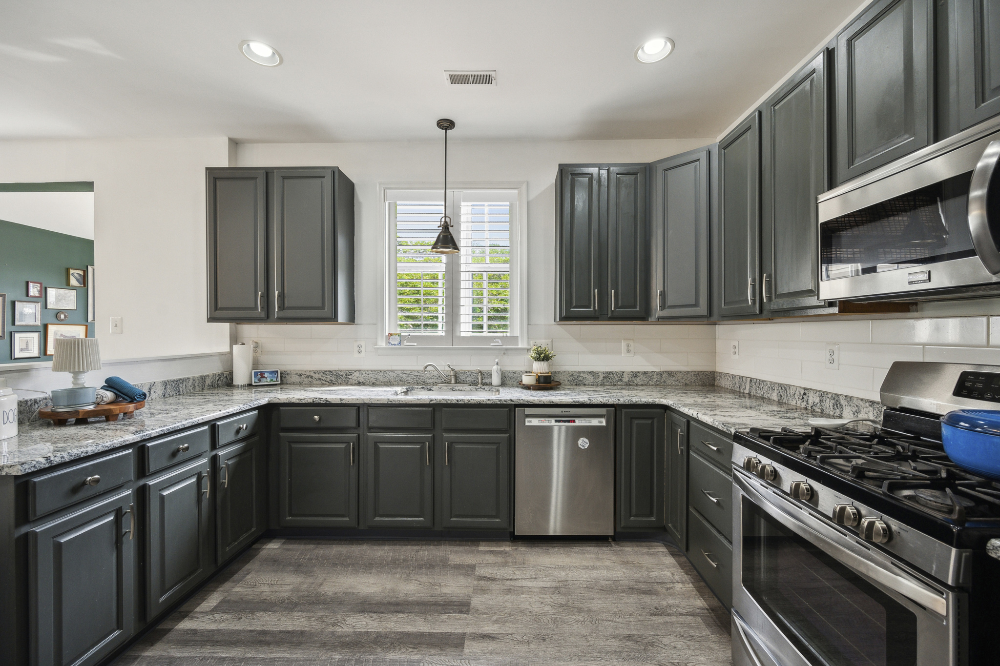 127 Hartman Road Pottstown, PA 19465 - Photo 10 of 42 a kitchen with stainless steel appliances granite countertop a sink stove and cabinets