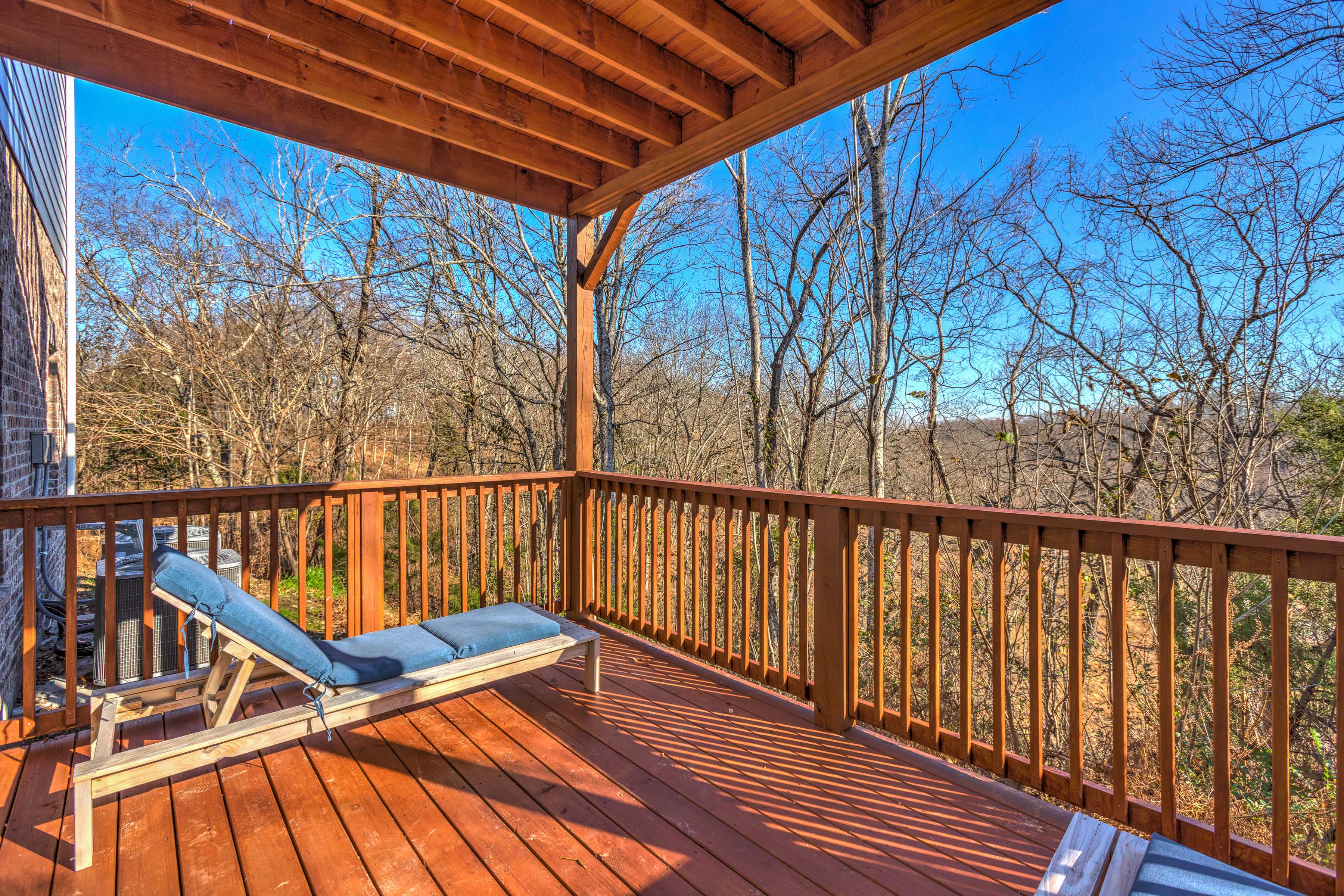 Happy Hollow Road Goodlettsville, TN 37072 - Photo 122 of 203 a view of balcony with wooden floor and fence