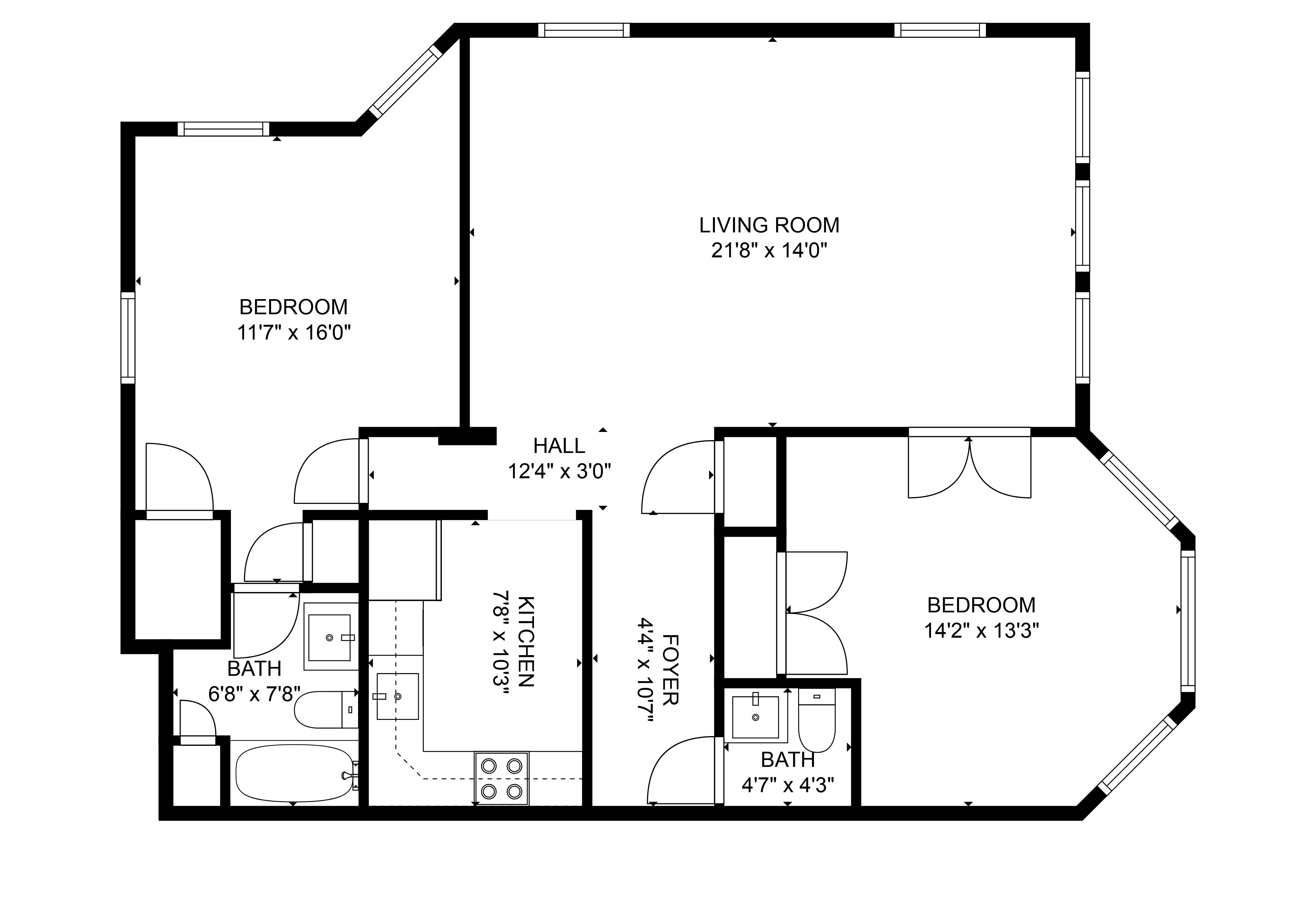 1855 Calvert Street Northwest, Unit 101 Washington, DC 20009 - Photo 14 of 14 a picture of a wall with a white building with a sign on it