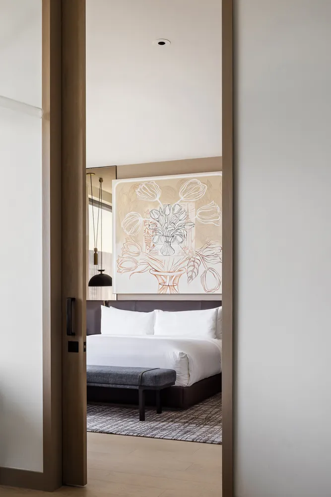 a en suite bathroom with a bathtub and window
