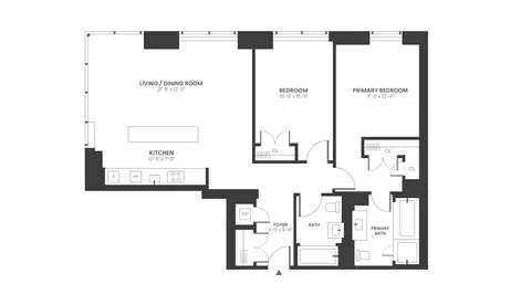 a picture of a floor plan