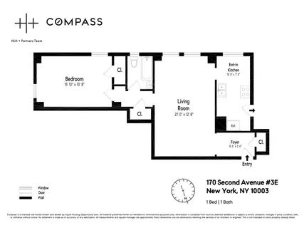 $800,000 | 170 2nd Avenue, Unit 3E | East Village