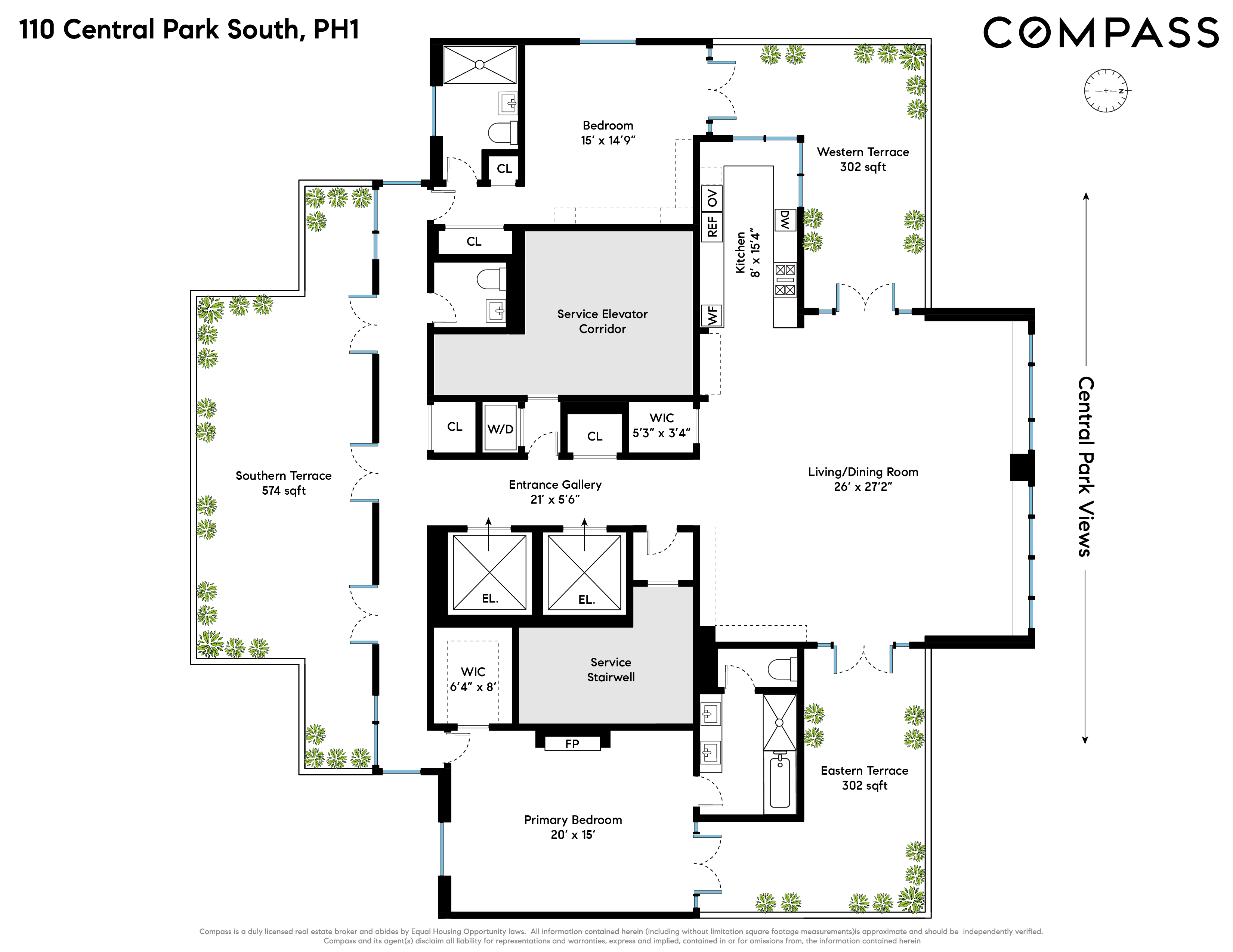 110 Central Park South, Unit PH1 Manhattan, NY 10019 - Photo 26 of 26