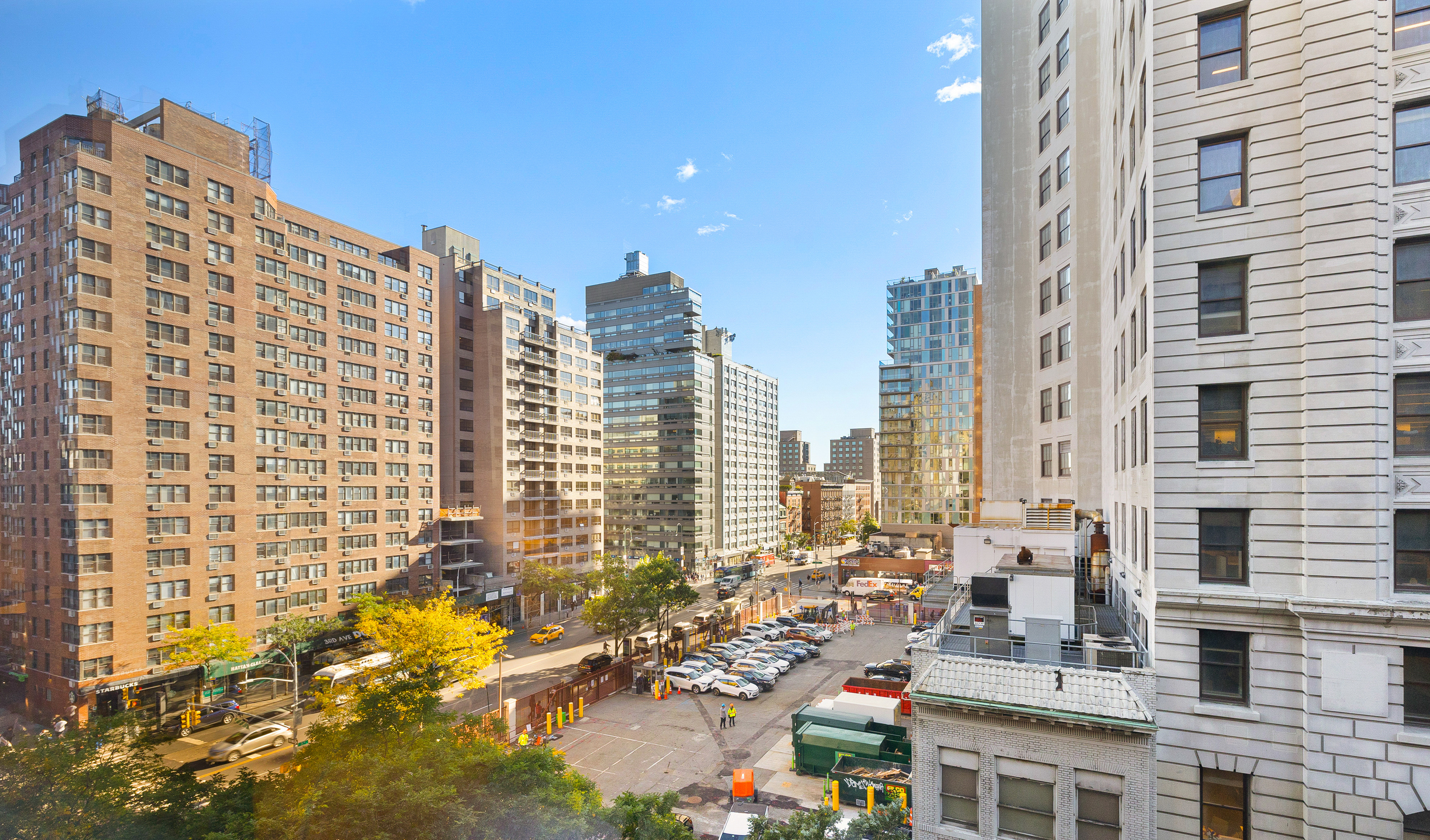 145 East 15th Street, Unit 7C Manhattan, NY 10003 - Photo 8 of 10 a view of a city with tall buildings