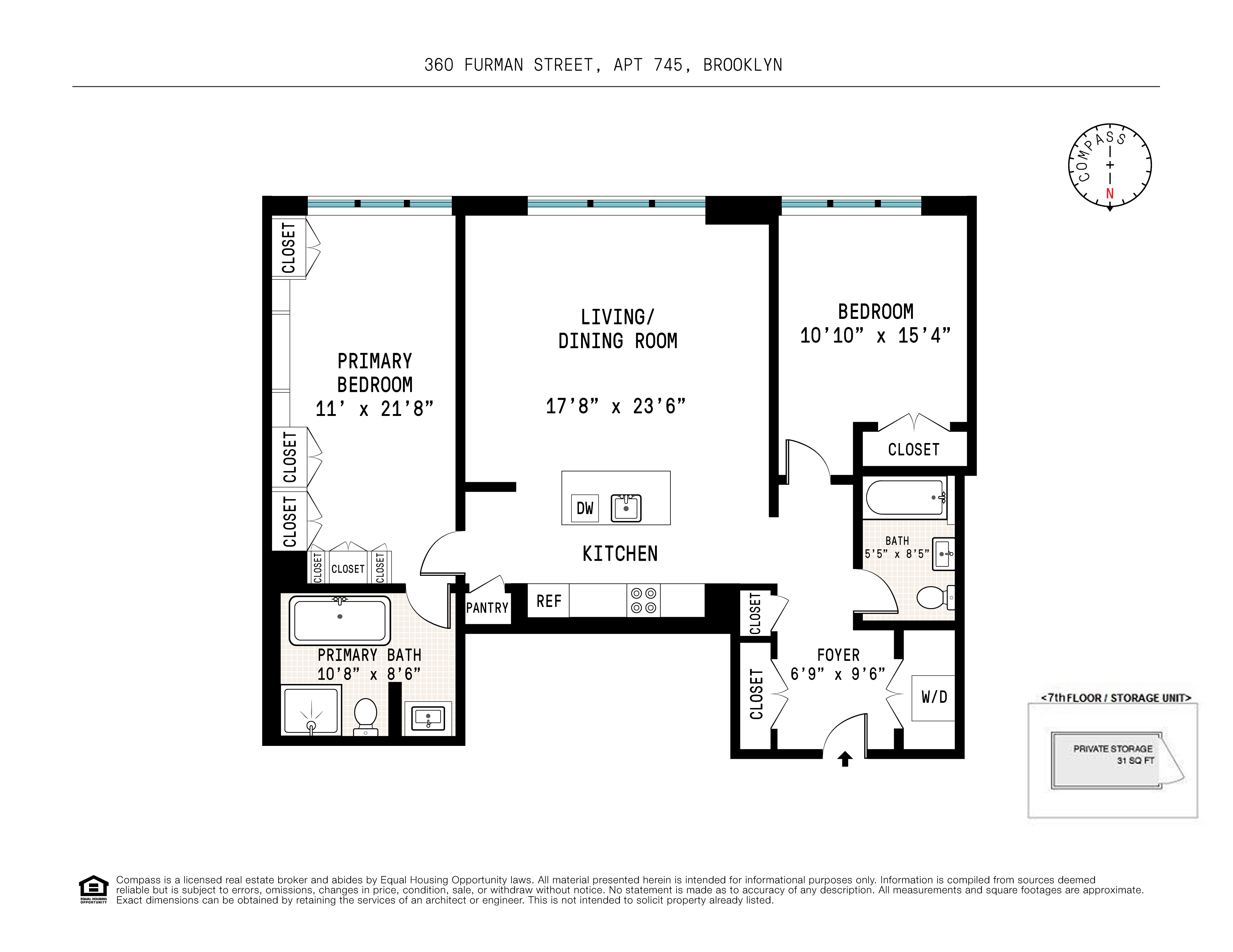 360 Furman Street, Unit 7/45 Brooklyn, NY 11201 - Photo 37 of 37