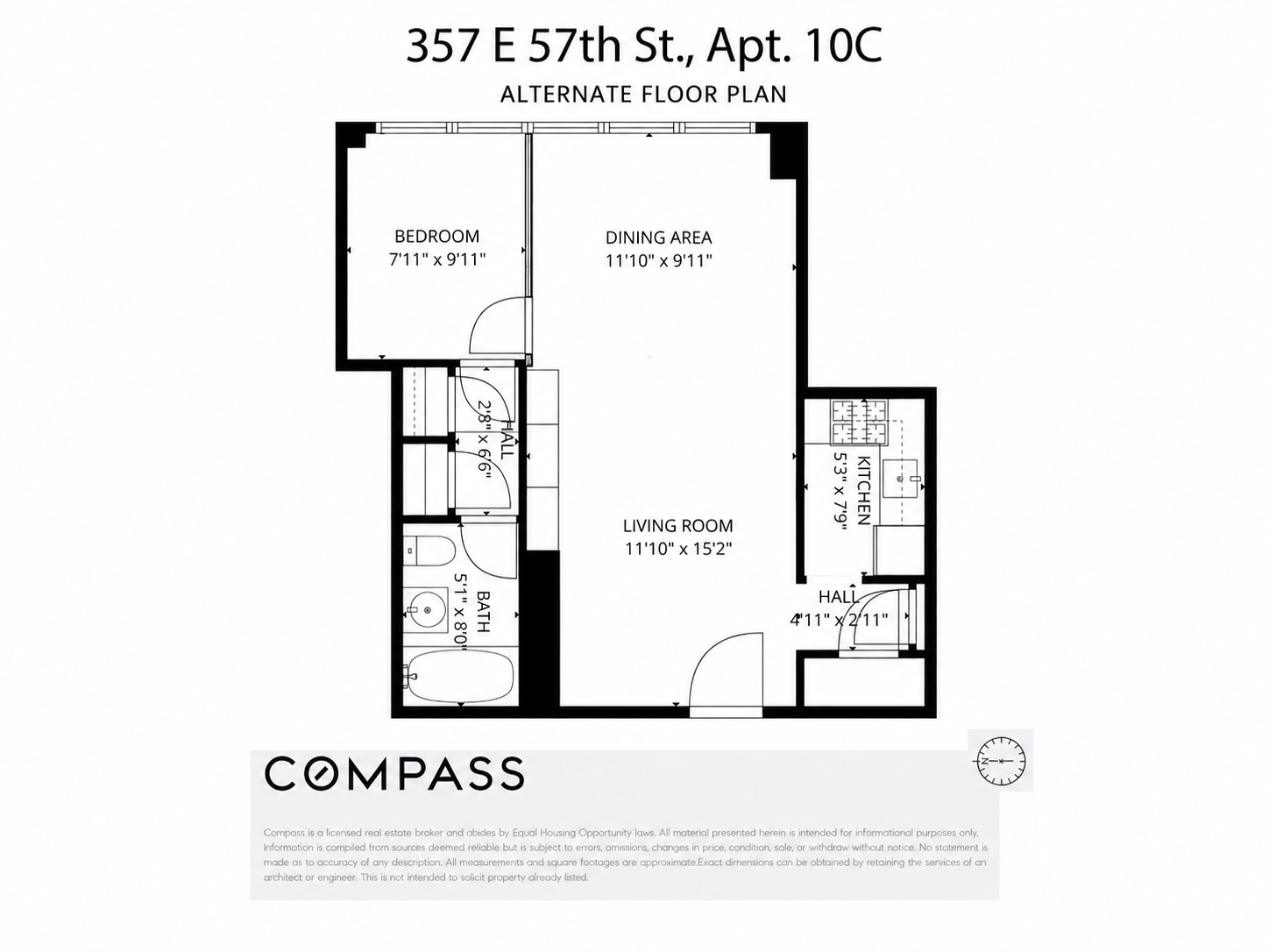 357 East 57th Street, Unit 10C Manhattan, NY 10022 - Photo 14 of 14 Gallery Image 14