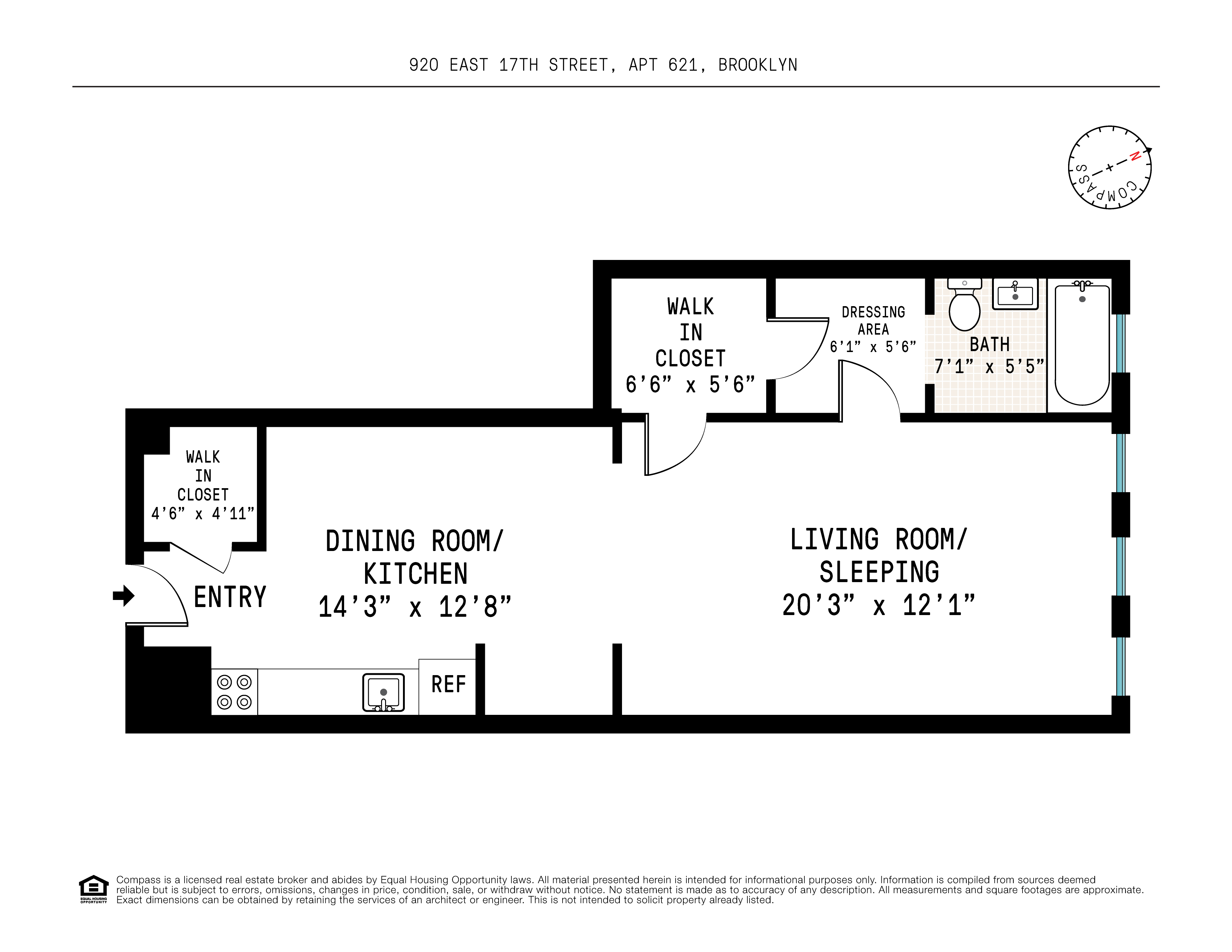 920 East 17th Street, Unit 621 Brooklyn, NY 11230 - Photo 7 of 7